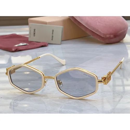 Cheap MIU MIU AAA Quality Sunglasses #1451460, $$64.00 USD On MIU MIU AAA Sunglasses