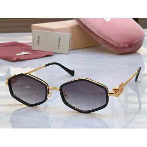Cheap MIU MIU AAA Quality Sunglasses #1451463, $$64.00 USD On MIU MIU AAA Sunglasses