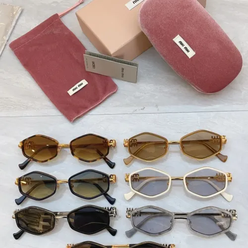 Replica MIU MIU AAA Quality Sunglasses #1451463 $64.00 USD for Wholesale