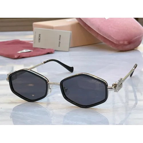 Cheap MIU MIU AAA Quality Sunglasses #1451464, $$64.00 USD On MIU MIU AAA Sunglasses