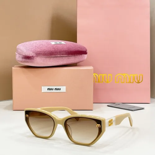 Cheap MIU MIU AAA Quality Sunglasses #1451467, $$60.00 USD On MIU MIU AAA Sunglasses