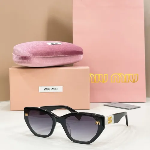 Cheap MIU MIU AAA Quality Sunglasses #1451469, $$60.00 USD On MIU MIU AAA Sunglasses
