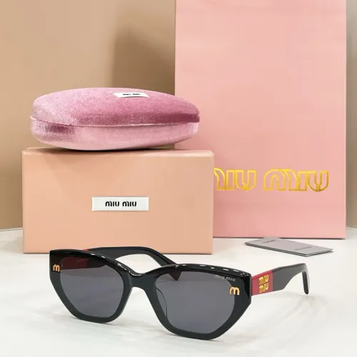 Cheap MIU MIU AAA Quality Sunglasses #1451470, $$60.00 USD On MIU MIU AAA Sunglasses