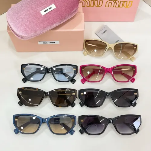 Replica MIU MIU AAA Quality Sunglasses #1451470 $60.00 USD for Wholesale