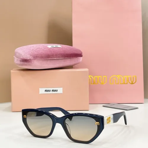 Cheap MIU MIU AAA Quality Sunglasses #1451471, $$60.00 USD On MIU MIU AAA Sunglasses