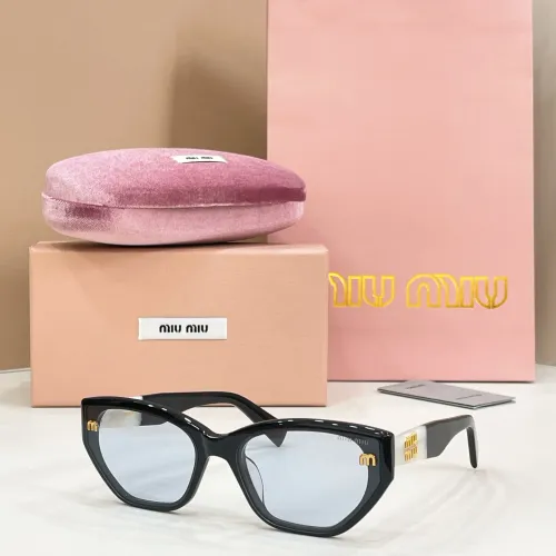 Cheap MIU MIU AAA Quality Sunglasses #1451472, $$60.00 USD On MIU MIU AAA Sunglasses