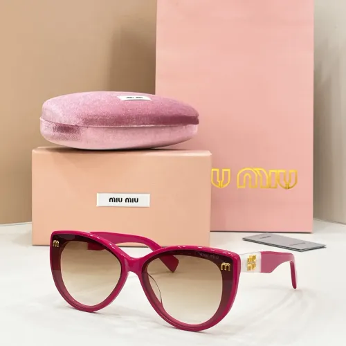 Cheap MIU MIU AAA Quality Sunglasses #1451473, $$60.00 USD On MIU MIU AAA Sunglasses