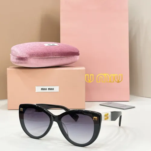 Cheap MIU MIU AAA Quality Sunglasses #1451477, $$60.00 USD On MIU MIU AAA Sunglasses