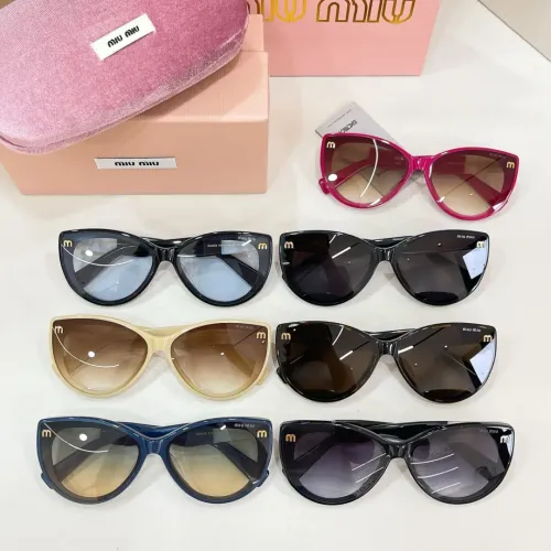 Replica MIU MIU AAA Quality Sunglasses #1451477 $60.00 USD for Wholesale