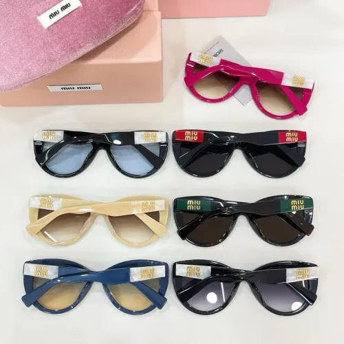Replica MIU MIU AAA Quality Sunglasses #1451478 $60.00 USD for Wholesale