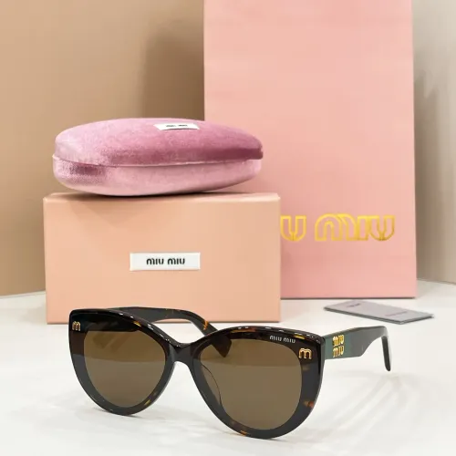 Cheap MIU MIU AAA Quality Sunglasses #1451480, $$60.00 USD On MIU MIU AAA Sunglasses