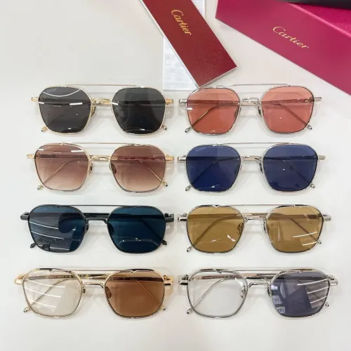 Replica Cartier AAA Quality Sunglassess #1451546 $72.00 USD for Wholesale
