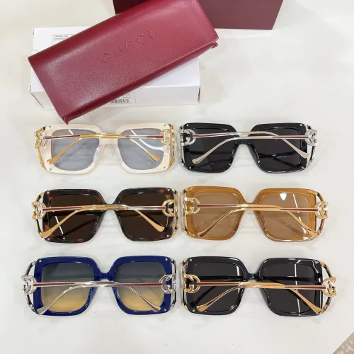 Replica Gucci AAA Quality Sunglasses #1451645 $60.00 USD for Wholesale