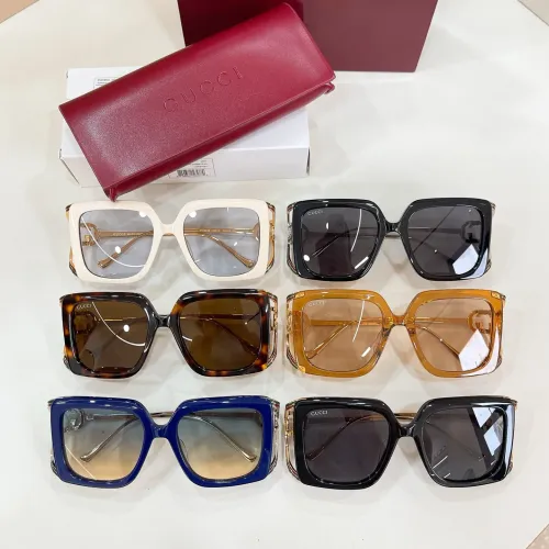 Replica Gucci AAA Quality Sunglasses #1451646 $60.00 USD for Wholesale