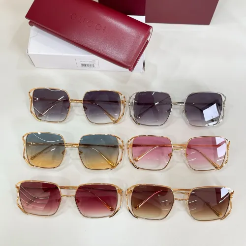 Replica Gucci AAA Quality Sunglasses #1451651 $60.00 USD for Wholesale