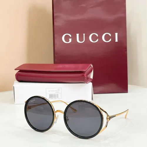 Cheap Gucci AAA Quality Sunglasses #1451658, $$64.00 USD On Gucci AAA Quality Sunglasses