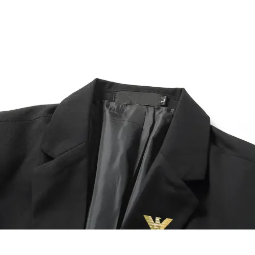 Replica Armani Tracksuits Long Sleeved For Men #1451774 $92.00 USD for Wholesale