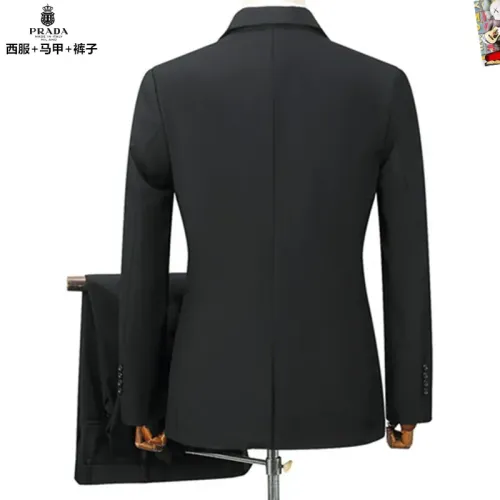 Replica Prada Tracksuits Long Sleeved For Men #1451798 $92.00 USD for Wholesale