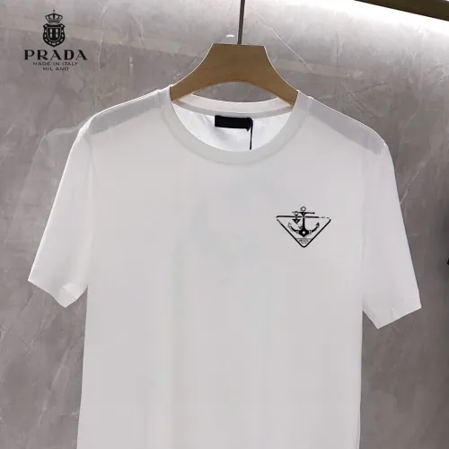 Replica Prada T-Shirts Short Sleeved For Unisex #1451841 $25.00 USD for Wholesale