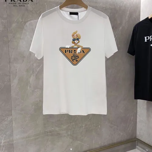Cheap Prada T-Shirts Short Sleeved For Unisex #1451845, $$25.00 USD On Prada T-Shirts