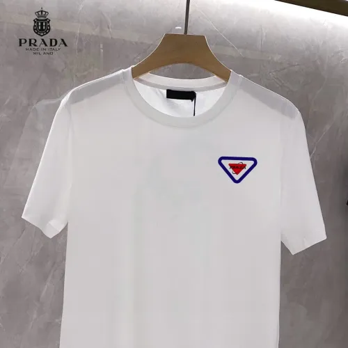Replica Prada T-Shirts Short Sleeved For Unisex #1451859 $25.00 USD for Wholesale