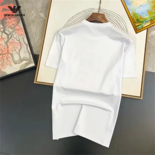 Replica Armani T-Shirts Short Sleeved For Unisex #1451884 $25.00 USD for Wholesale