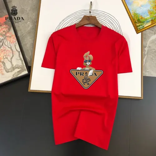 Cheap Prada T-Shirts Short Sleeved For Unisex #1451923, $$25.00 USD On Prada T-Shirts