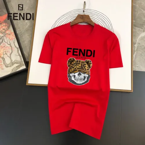 Cheap Fendi T-Shirts Short Sleeved For Unisex #1451949, $$25.00 USD On Fendi T-Shirts