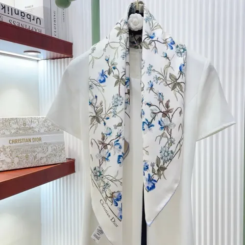 Replica Christian Dior Silk Square #1451998 $64.00 USD for Wholesale