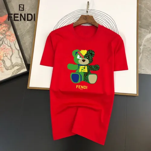 Cheap Fendi T-Shirts Short Sleeved For Unisex #1452006, $$25.00 USD On Fendi T-Shirts