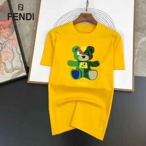 Cheap Fendi T-Shirts Short Sleeved For Unisex #1452007, $$25.00 USD On Fendi T-Shirts