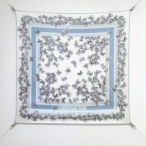 Cheap Christian Dior Silk Square #1452012, $$64.00 USD On Christian Dior Scarf