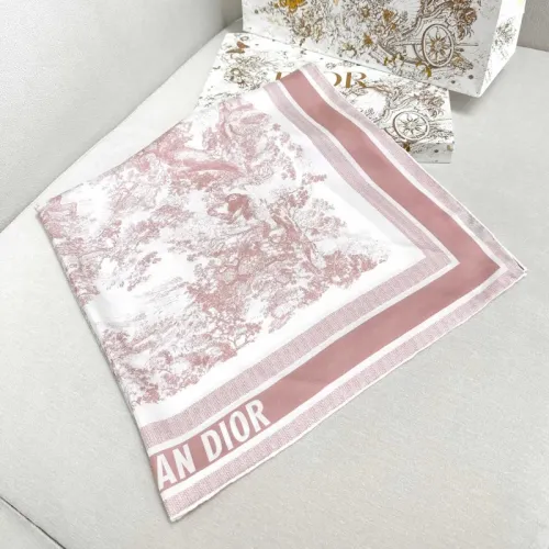 Replica Christian Dior Silk Square #1452021 $76.00 USD for Wholesale