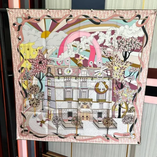 Cheap Christian Dior Silk Square #1452025, $$56.00 USD On Christian Dior Scarf