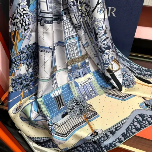 Replica Christian Dior Silk Square #1452026 $56.00 USD for Wholesale