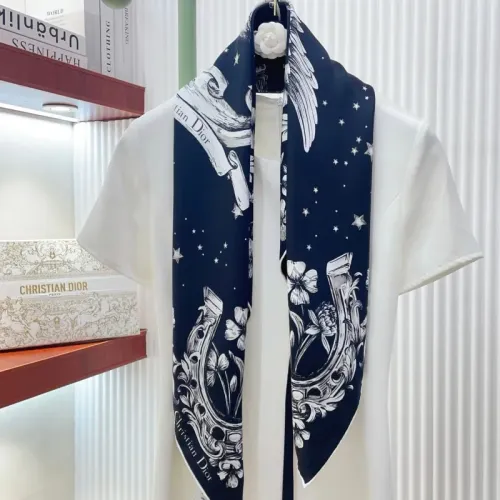 Replica Christian Dior Silk Square #1452028 $64.00 USD for Wholesale