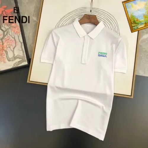 Cheap Fendi T-Shirts Short Sleeved For Men #1452067, $$29.00 USD On Fendi T-Shirts