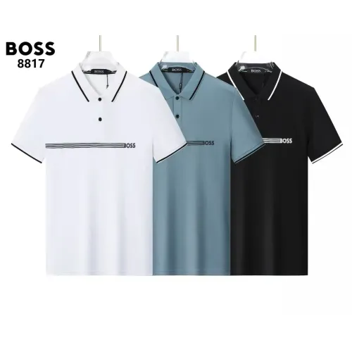 Replica Boss T-Shirts Short Sleeved For Men #1452138 $36.00 USD for Wholesale
