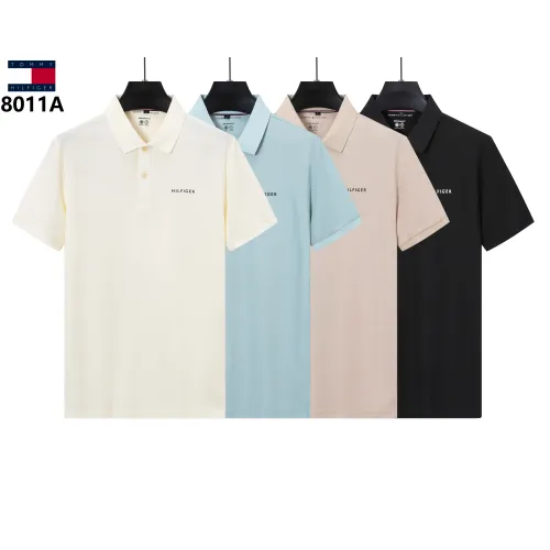 Replica Tommy Hilfiger TH T-Shirts Short Sleeved For Men #1452148 $38.00 USD for Wholesale