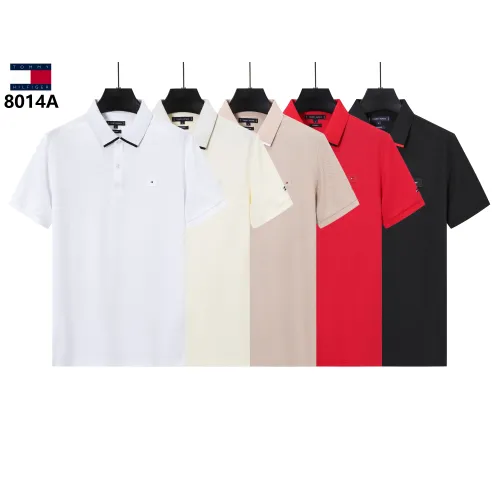 Replica Tommy Hilfiger TH T-Shirts Short Sleeved For Men #1452165 $38.00 USD for Wholesale
