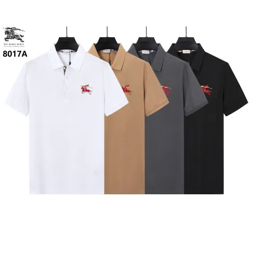 Replica Burberry T-Shirts Short Sleeved For Men #1452190 $38.00 USD for Wholesale
