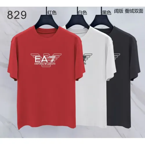 Replica Armani T-Shirts Short Sleeved For Men #1452198 $38.00 USD for Wholesale