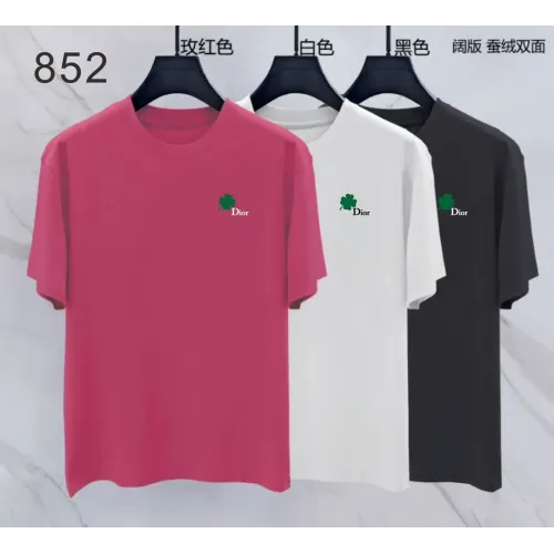 Replica Christian Dior T-Shirts Short Sleeved For Men #1452208 $38.00 USD for Wholesale