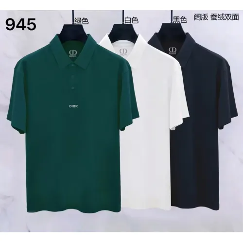 Replica Christian Dior T-Shirts Short Sleeved For Men #1452225 $39.00 USD for Wholesale