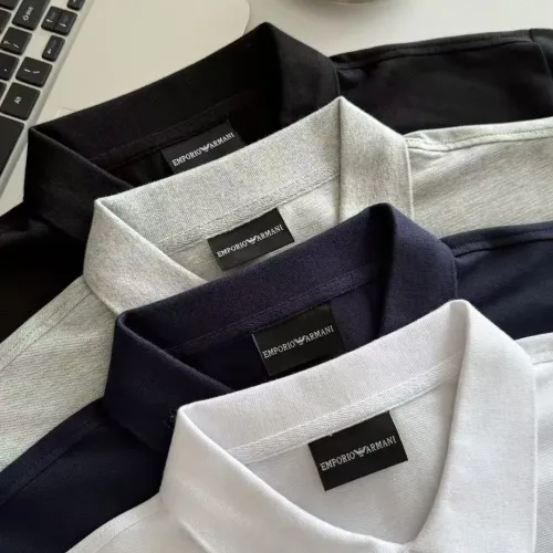 Replica Armani T-Shirts Short Sleeved For Men #1452298 $38.00 USD for Wholesale