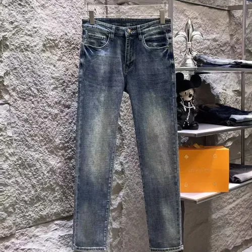 Replica Balenciaga Jeans For Men #1452316 $52.00 USD for Wholesale
