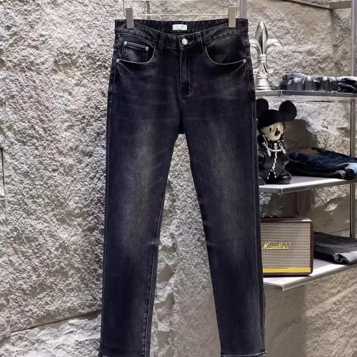 Replica Christian Dior Jeans For Men #1452317 $52.00 USD for Wholesale