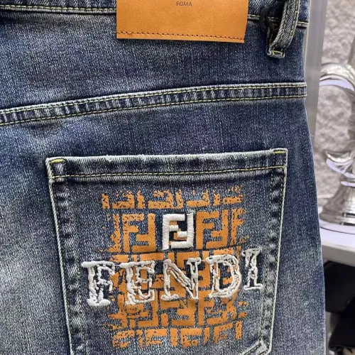 Replica Fendi Jeans For Men #1452318 $52.00 USD for Wholesale