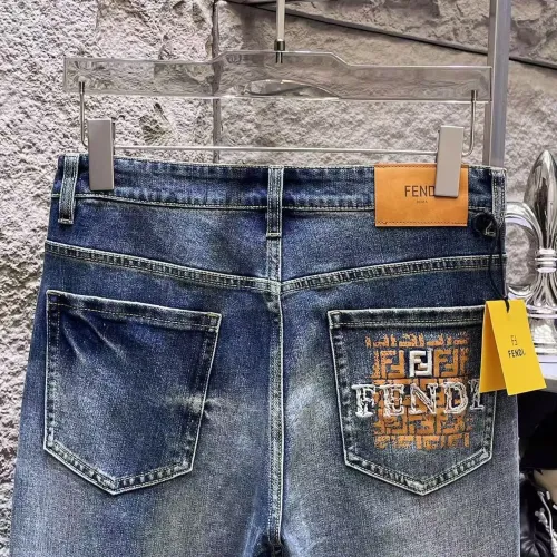 Replica Fendi Jeans For Men #1452318 $52.00 USD for Wholesale