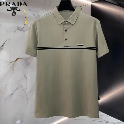 Cheap Prada T-Shirts Short Sleeved For Men #1452360, $$48.00 USD On Prada T-Shirts